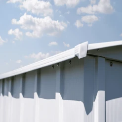 Arrow Classic Metal Shed, 12 X 12, Flute Grey -ShelterLogic || Arrow Shop ua2tkrbaswcbp7yiyviq