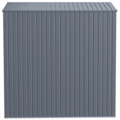 Arrow Elite Steel Storage Shed, 8x4, Anthracite -ShelterLogic || Arrow Shop uaykim1v2hcrdoodvl11