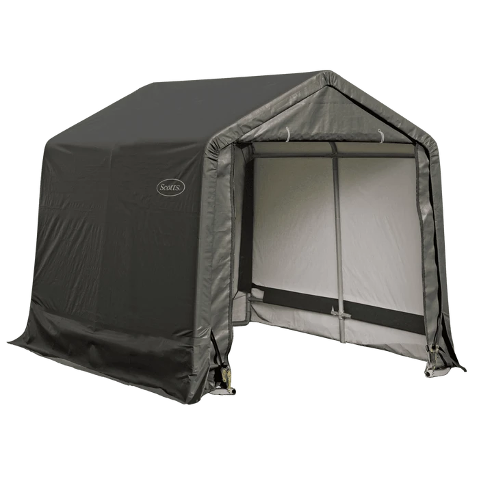 Scotts Storage Shed 8 X 8 X 8’ Green Peak 1 Scotts Storage Shed 8 X 8 X 8’ Green Peak