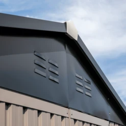 Arrow Cover-IT 8x6 Ft. Grey Metal Shed -ShelterLogic || Arrow Shop uht82apkvify0yl2mnk1