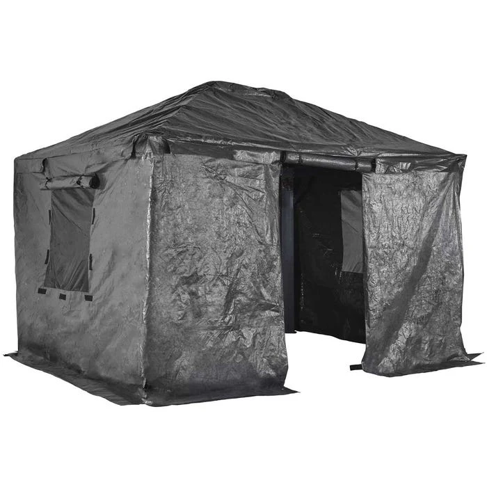 Universal Winter Gazebo Cover, 8 Ft. X 8 Ft. Grey 1 Universal Winter Gazebo Cover, 8 Ft. X 8 Ft. Grey