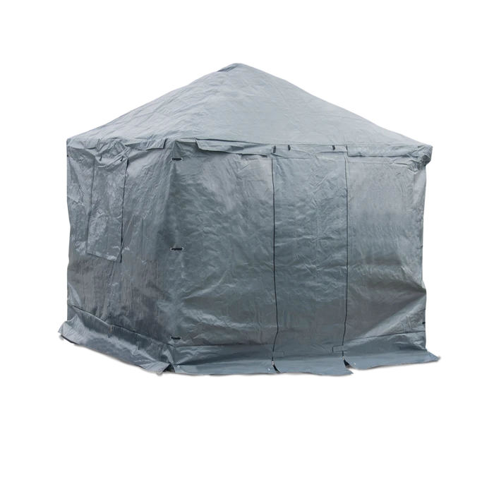 Universal Winter Gazebo Cover, 10 Ft. X 12 Ft. Grey 6 Universal Winter Gazebo Cover, 10 Ft. X 12 Ft. Grey - Image 6