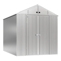 Arrow Elite Steel Storage Shed, 10x14, Galvalume