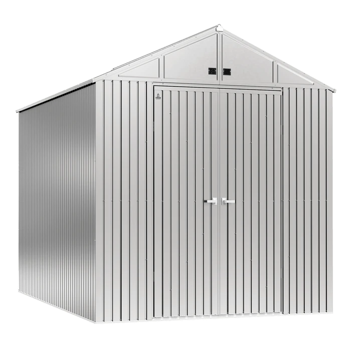 Arrow Elite Steel Storage Shed, 10x14, Galvalume 1 Arrow Elite Steel Storage Shed, 10x14, Galvalume