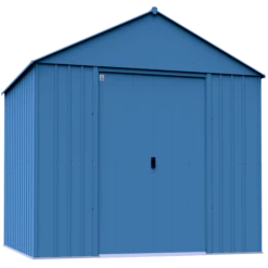 Arrow Classic Metal Shed, 14 X 12, Blue Grey