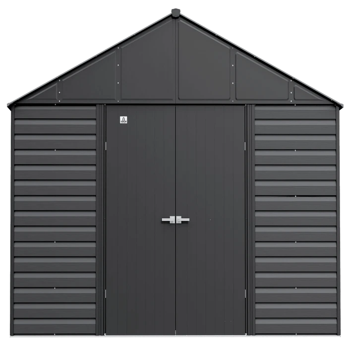 Arrow Select Steel Storage Shed, 12x14, Charcoal 2 Arrow Select Steel Storage Shed, 12x14, Charcoal - Image 2