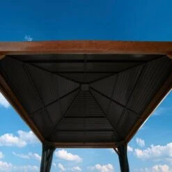 Valencia Gazebo Wood Finish 12 X 12 Ft. 9 Valencia Gazebo Wood Finish 12 X 12 Ft. -ShelterLogic || Arrow Shop valencia 500 9166606 detail image 01