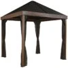 Valencia Gazebo Wood Finish 12 X 12 Ft.