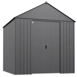 Arrow Classic Metal Shed, 14 X 14, Charcoal -ShelterLogic || Arrow Shop vjkfo53rvalhelhk7yxs