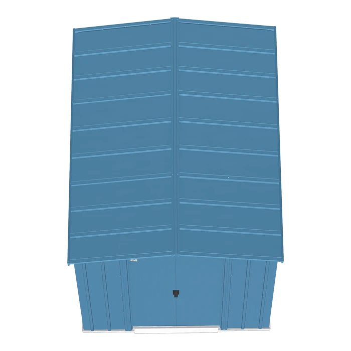 Arrow Classic Steel Storage Shed, 8X7, Blue Grey 3 Arrow Classic Steel Storage Shed, 8X7, Blue Grey - Image 3