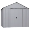 Arrow Classic Metal Shed, 14 X 12, Flute Grey