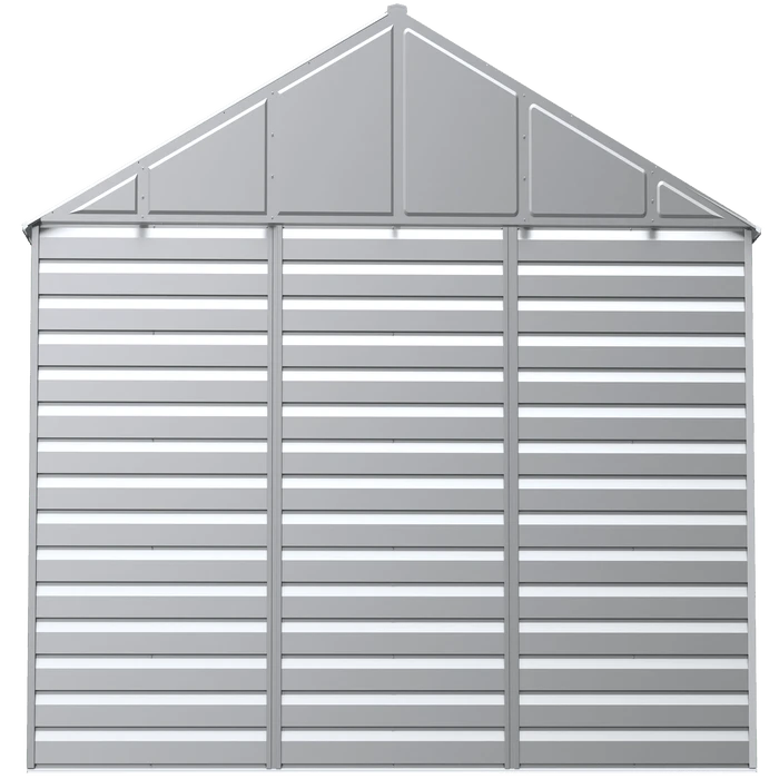 Arrow Select Steel Storage Shed, 12x12, Flute Grey 5 Arrow Select Steel Storage Shed, 12x12, Flute Grey - Image 5