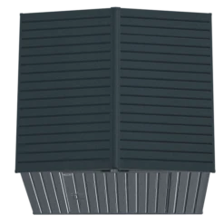 Arrow Elite Steel Storage Shed, 6x6, Anthracite -ShelterLogic || Arrow Shop vqvkbjeiaf8vi8atj0qi