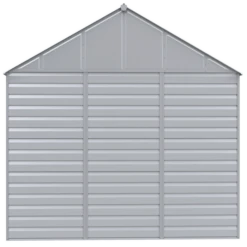 Arrow Select Steel Storage Shed, 12x14, Flute Grey -ShelterLogic || Arrow Shop vvf8sfvlgvegobklelv6