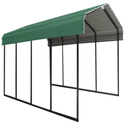 ARROW GREEN STEEL 12X20X7 CARPORT