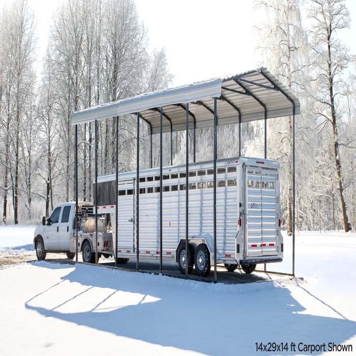 Arrow RV Carport, 14 Ft. X 20 Ft. X 14 Ft. Charcoal 17 Arrow RV Carport, 14 Ft. X 20 Ft. X 14 Ft. Charcoal - Image 17