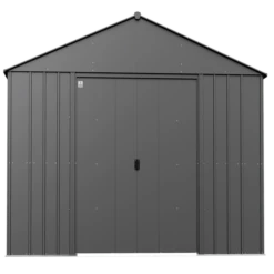 Arrow Classic Metal Shed, 14 X 14, Charcoal -ShelterLogic || Arrow Shop wble9y8nbm7wlwlkzxsz