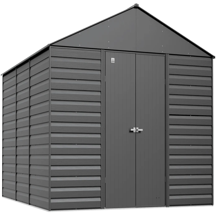 Arrow Select Steel Storage Shed, 14x17, Charcoal 1 Arrow Select Steel Storage Shed, 14x17, Charcoal