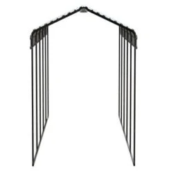 Arrow Carport 12x29x09 Eggshell BKP