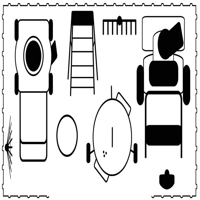 Scotts Lawn Care Storage Shed, 10x4, Green 5 Scotts Lawn Care Storage Shed, 10x4, Green - Image 5