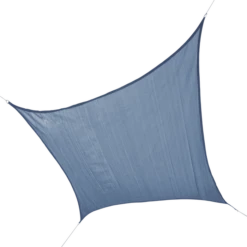 16 Ft Square Blue Shade Sail