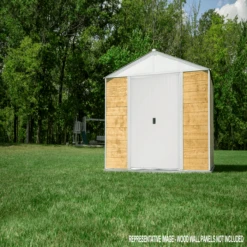 Arrow Ironwood 8x2 Ft. Metal Shed Kit