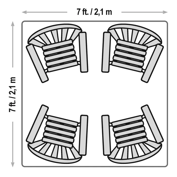 ShelterLogic Go Hybrid 6 X 6 Ft. Slant Leg Canopy 10 ShelterLogic Go Hybrid 6 X 6 Ft. Slant Leg Canopy - Image 10