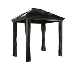 ShelterLogic Sedona Hardtop Gazebo, 10 Ft. X 12 Ft. Dark Brown 8 ShelterLogic Sedona Hardtop Gazebo, 10 Ft. X 12 Ft. Dark Brown -ShelterLogic || Arrow Shop xdavynreyhkd0dkoomxx