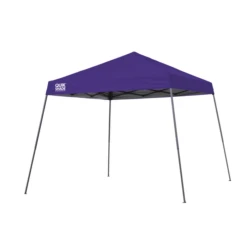 Quik Shade Expedition Purple And Grey 10x10 Ft. Slant Leg Pop-up Canopy