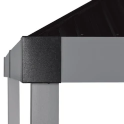 Lena Black Spun Polyester Curtains 12 Ft. X 12 Ft. -ShelterLogic || Arrow Shop xlrga1wpbat2hjjdurjq