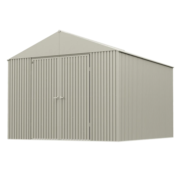Arrow Elite Steel Storage Shed, 14x16, Cool Grey 3 Arrow Elite Steel Storage Shed, 14x16, Cool Grey - Image 3