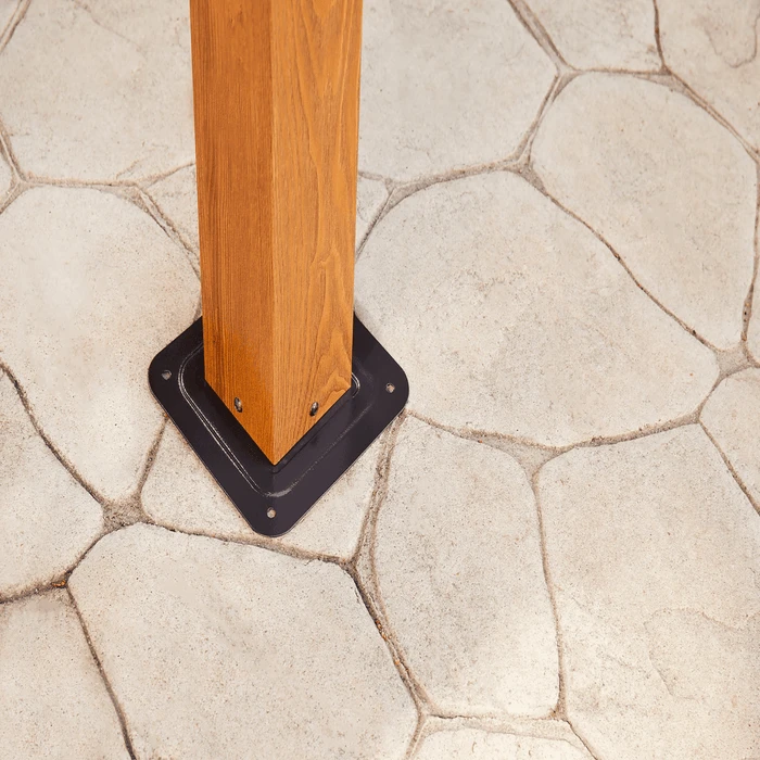 Sojag Black Curtains For Fontana Gazebo, 10 Ft. X 12 Ft., Spun 2 Sojag Black Curtains For Fontana Gazebo, 10 Ft. X 12 Ft., Spun - Image 2