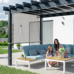 Yamba 10 Ft. X 16.5 Ft. Pergola -ShelterLogic || Arrow Shop yamba 10x16 500 9166446 image 04