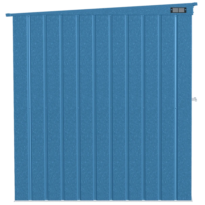 Arrow Elite Steel Storage Shed, 8x4, Blue Grey 4 Arrow Elite Steel Storage Shed, 8x4, Blue Grey - Image 4