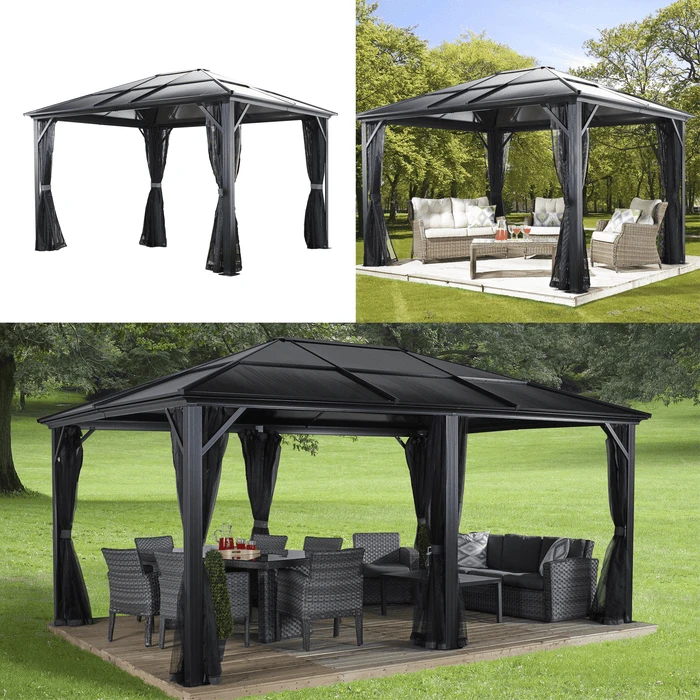 Sojag Meridien 10 Ft. X 14 Ft. Gazebo 5 Sojag Meridien 10 Ft. X 14 Ft. Gazebo - Image 5