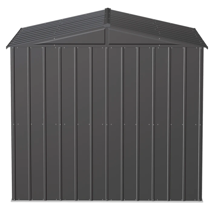 Arrow Classic Steel Storage Shed, 10X7, Charcoal 5 Arrow Classic Steel Storage Shed, 10X7, Charcoal - Image 5