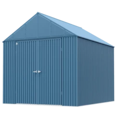Arrow Elite Steel Storage Shed, 12x14, Blue Grey 8 Arrow Elite Steel Storage Shed, 12x14, Blue Grey -ShelterLogic || Arrow Shop zflfwqykujngbwbjc1vl