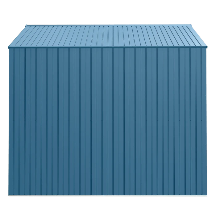 Arrow Elite Steel Storage Shed, 14x12, Blue Grey 4 Arrow Elite Steel Storage Shed, 14x12, Blue Grey - Image 4