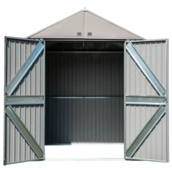 Arrow Elite Shed 8x6 Ft. Cool Grey Metal Shed 19 Arrow Elite Shed 8x6 Ft. Cool Grey Metal Shed -ShelterLogic || Arrow Shop zl0ibz7fymlm7sbfg0oc