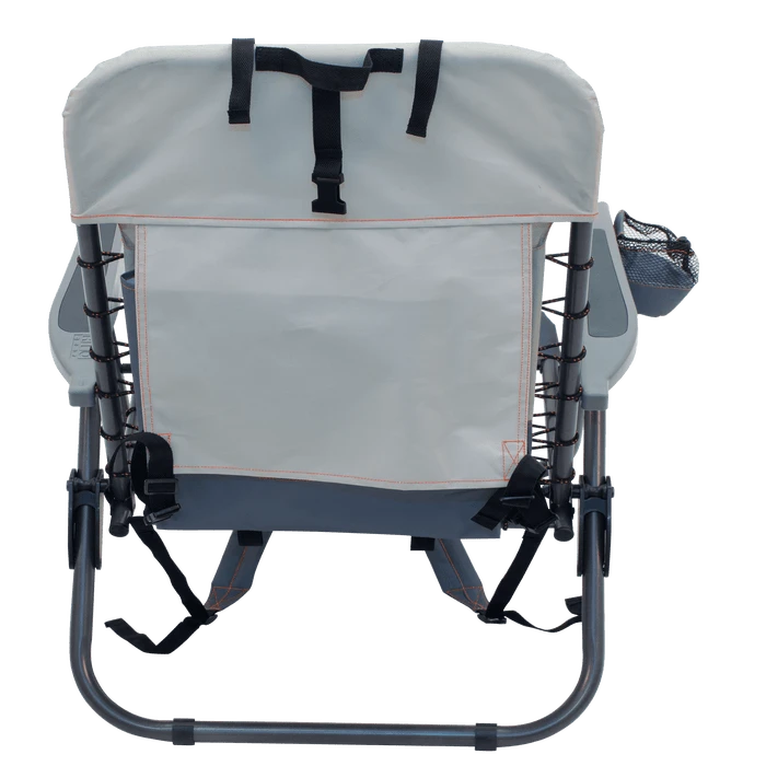 ShelterLogic RIO Slate Lace-up Steel Backpack Chair - Pack Of 4 3 ShelterLogic RIO Slate Lace-up Steel Backpack Chair - Pack Of 4 - Image 3