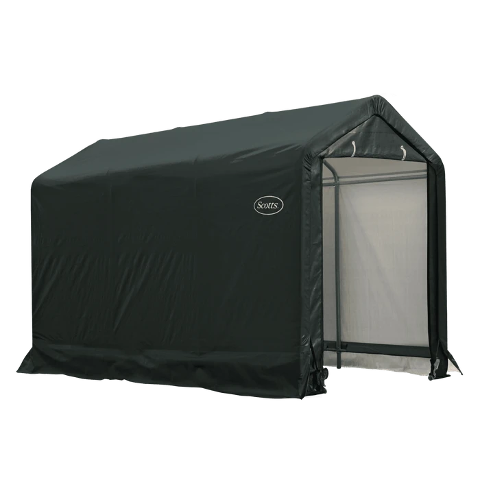 Scotts Storage Shed 6 X 12 X 8 Ft. Green Peak 1 Scotts Storage Shed 6 X 12 X 8 Ft. Green Peak