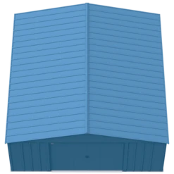 Arrow Classic Metal Shed, 14 X 17, Blue Grey 8 Arrow Classic Metal Shed, 14 X 17, Blue Grey -ShelterLogic || Arrow Shop zt1ncfpxl7tchjx891wq