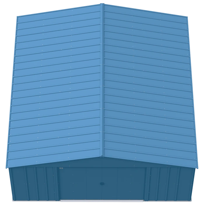 Arrow Classic Metal Shed, 14 X 17, Blue Grey 3 Arrow Classic Metal Shed, 14 X 17, Blue Grey - Image 3