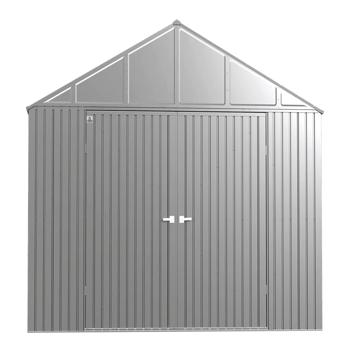 Arrow Elite Steel Storage Shed, 12x14, Galvalume 2 Arrow Elite Steel Storage Shed, 12x14, Galvalume - Image 2