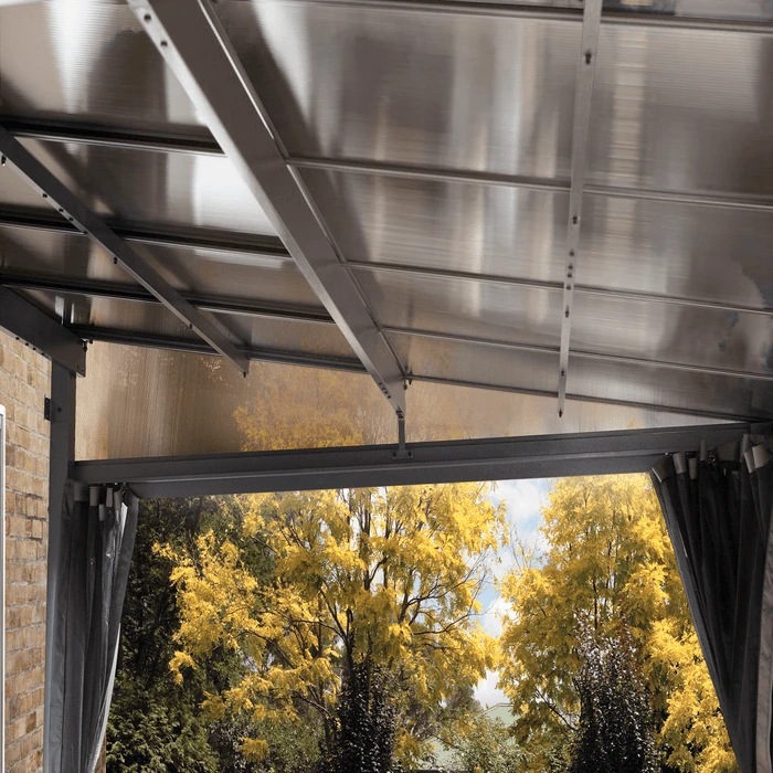 Sojag Pompano 10 Ft. X 12 Ft. Wall Gazebo 6 Sojag Pompano 10 Ft. X 12 Ft. Wall Gazebo - Image 6